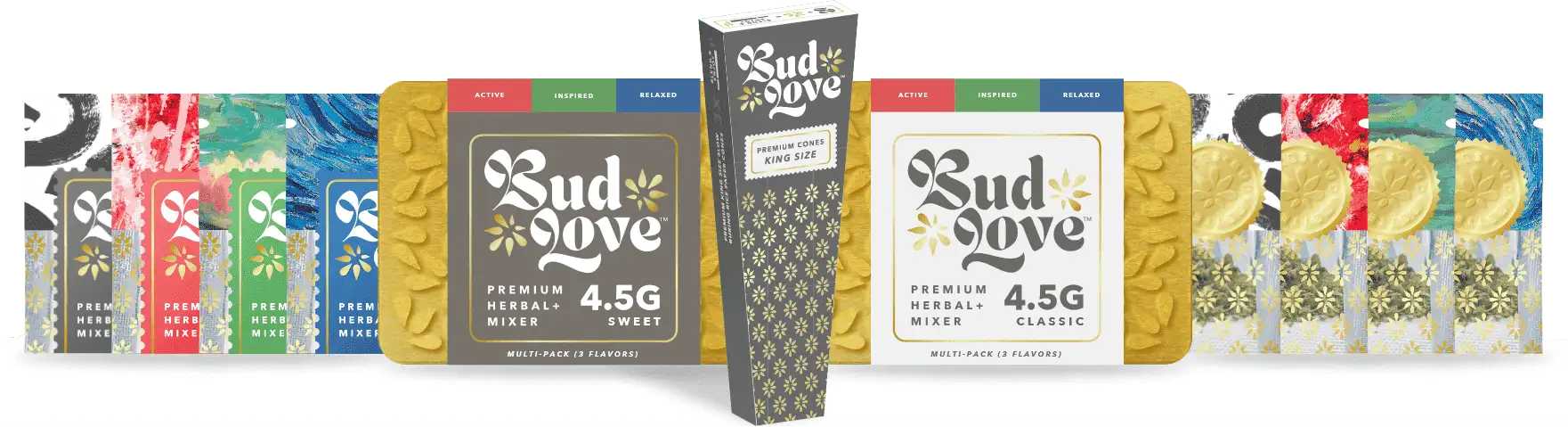 Bud Love Makes Bud Better! Available in 8 different flavors to match any strain. Try some Premium Herbal+ Mixer today and become a Bud Lover!