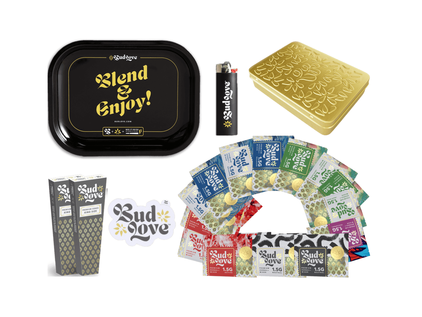 Bud Love Supreme Bundle | All favors & More. The perfect gift for yourself or a loved one!