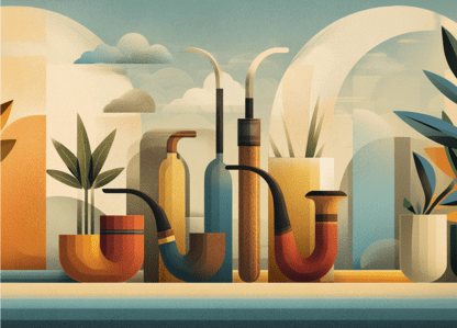 From hand-carved wood to sculptural glass, pipes have evolved right alongside the culture. We traced how design, function, and intention changed the way we smoke. Read the full story in our latest blog 🌿 #ModernRitual #DesignMeetsFunction #MindfulLiving #EverydayCulture